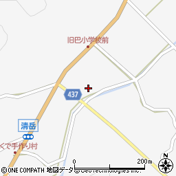 愛知県新城市作手清岳ノロカハ周辺の地図