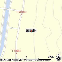 兵庫県三田市須磨田周辺の地図