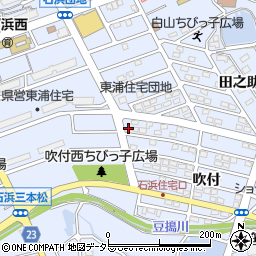 愛知県知多郡東浦町石浜吹付2-84周辺の地図