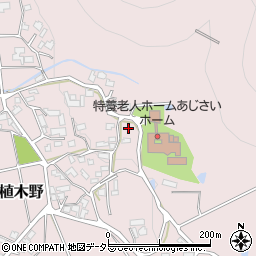 兵庫県姫路市安富町植木野周辺の地図