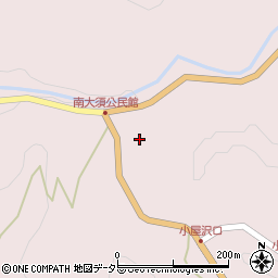 愛知県岡崎市南大須町（床寒）周辺の地図