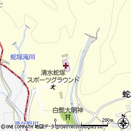 静岡市蛇塚スポーツグラウンド周辺の地図