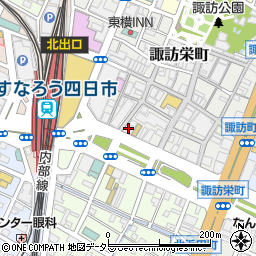 河合塾四日市現役館周辺の地図