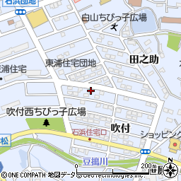 愛知県知多郡東浦町石浜吹付2-78周辺の地図