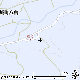 広島県庄原市西城町八鳥760周辺の地図
