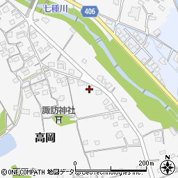 兵庫県神崎郡福崎町高岡1172-3周辺の地図