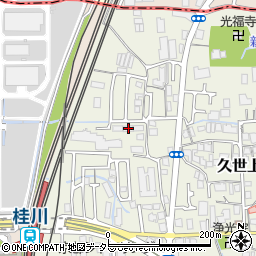 京都府京都市南区久世上久世町127周辺の地図