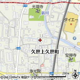京都府京都市南区久世上久世町272周辺の地図