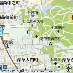 京都府京都市伏見区深草藪之内町30-4周辺の地図