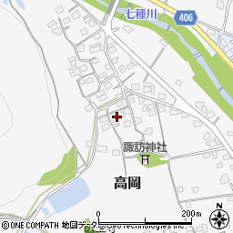 兵庫県神崎郡福崎町高岡1250周辺の地図
