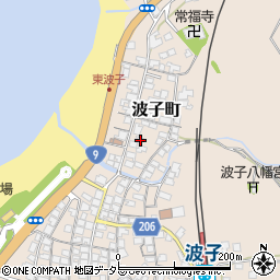 島根県江津市波子町イ-969周辺の地図