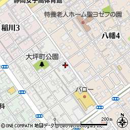 男＆女のカットスタジオセキヤ周辺の地図