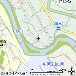 静岡県伊豆市下白岩1585-1周辺の地図