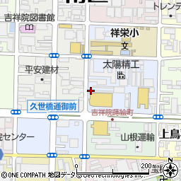 京都府京都市南区吉祥院蒔絵町32周辺の地図