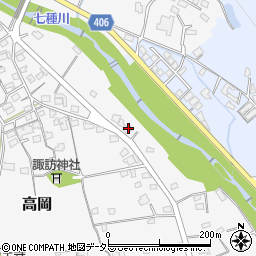 兵庫県神崎郡福崎町高岡1133-1周辺の地図