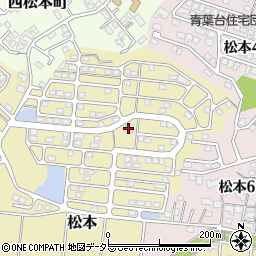 三重県四日市市松本周辺の地図