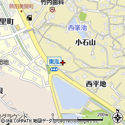 愛知県知多市岡田（東泓）周辺の地図