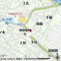 愛知県刈谷市小垣江町藤塚周辺の地図