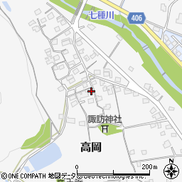 兵庫県神崎郡福崎町高岡1260周辺の地図