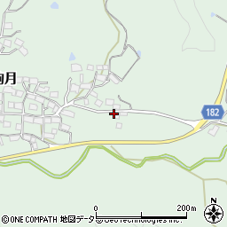 滋賀県蒲生郡日野町上駒月1101周辺の地図