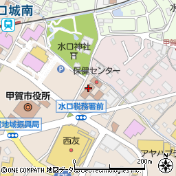 甲賀市社会福祉協議会　甲賀市社協ヘルパーステーション・みなくち周辺の地図