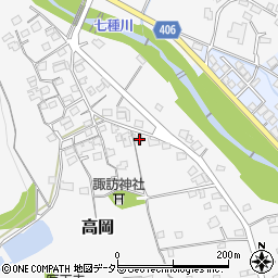 兵庫県神崎郡福崎町高岡1169周辺の地図