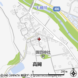 兵庫県神崎郡福崎町高岡1258-2周辺の地図