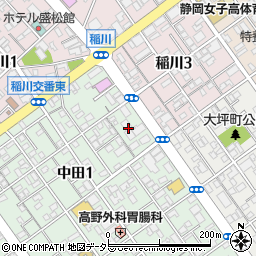 宮城弘子きつけ教室周辺の地図