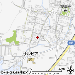 兵庫県神崎郡福崎町山崎753-1周辺の地図