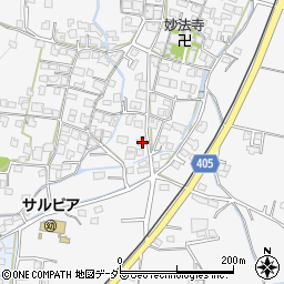 兵庫県神崎郡福崎町山崎672周辺の地図