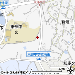 愛知県知多市八幡池下8-164周辺の地図