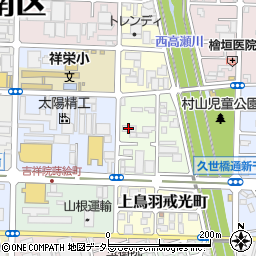 住友ナコマテリアルハンドリング販売京都営業所周辺の地図