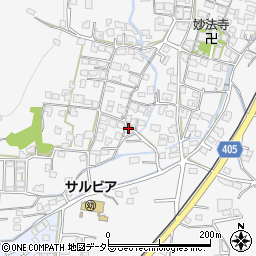 兵庫県神崎郡福崎町山崎755周辺の地図
