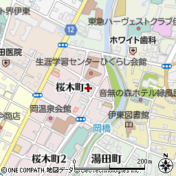 ポレスター桜木町管理員室周辺の地図