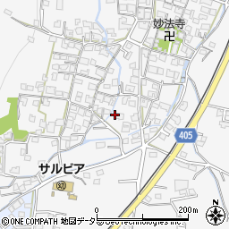 兵庫県神崎郡福崎町山崎722周辺の地図