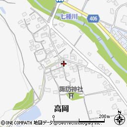 兵庫県神崎郡福崎町高岡1258周辺の地図