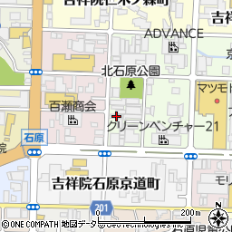 京都府京都市南区吉祥院石原堂ノ後町19周辺の地図