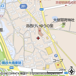 京都府京都市西京区大枝東長町1-43周辺の地図