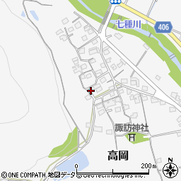 兵庫県神崎郡福崎町高岡1266周辺の地図