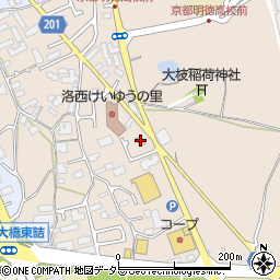 セブンイレブン京都洛西ニュータウン店周辺の地図