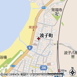 島根県江津市波子町1265周辺の地図