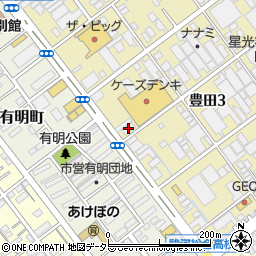 日本調剤　静岡豊田薬局周辺の地図