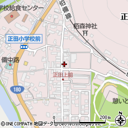 正田郵便局周辺の地図