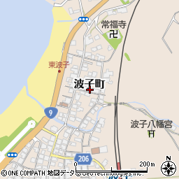島根県江津市波子町イ-977周辺の地図