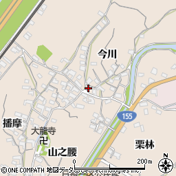 愛知県知多市日長今川1周辺の地図
