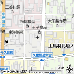 京都府京都市南区上鳥羽北花名町33周辺の地図