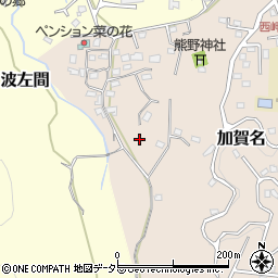 千葉県館山市加賀名周辺の地図