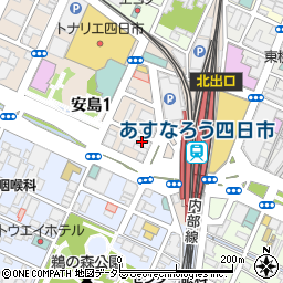 ジャパンエレベーターサービス東海株式会社　四日市営業所周辺の地図
