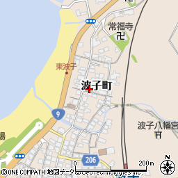 島根県江津市波子町イ-979周辺の地図