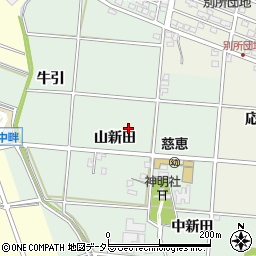 愛知県安城市西別所町周辺の地図